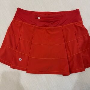 lululemon athletica Fiery Red Mini Skirt